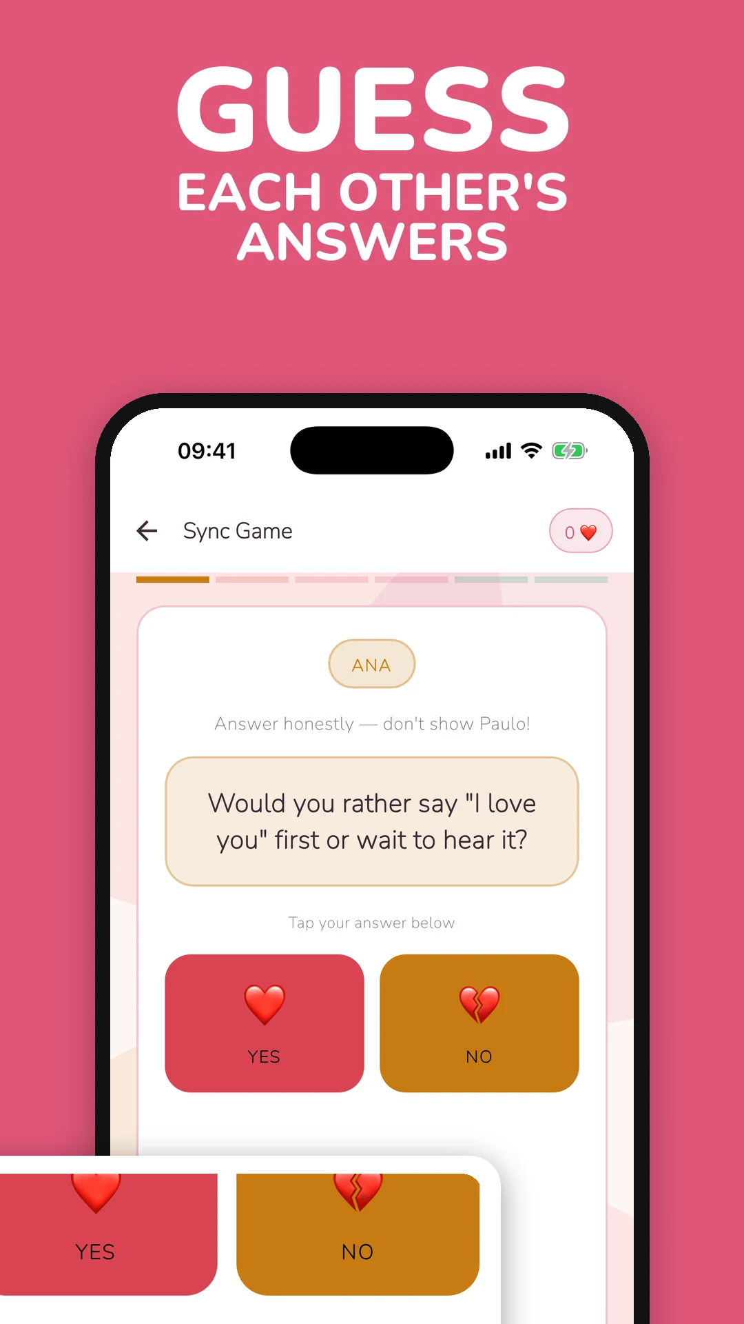 Couple Questions & Games screenshot