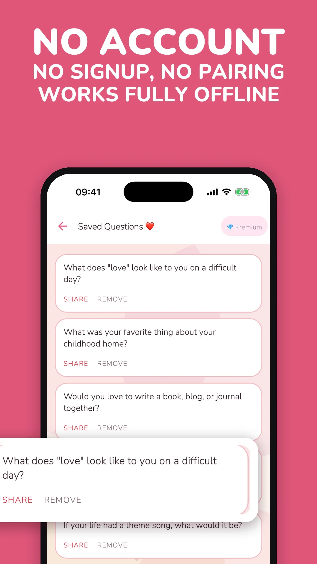 Couple Questions & Games screenshot